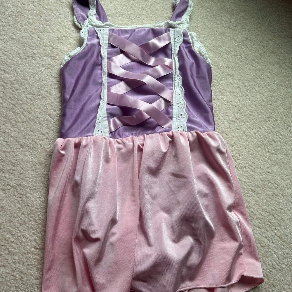 Disney Tangled Rapunzel Inspired Swim Suit 5T